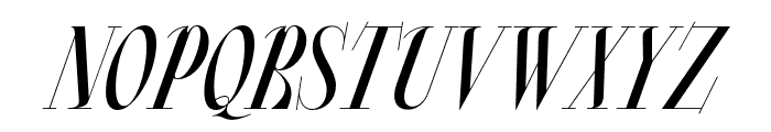 Faust WagnerItalic Font UPPERCASE