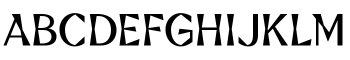 Faxi Regular Font UPPERCASE