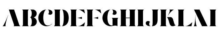 Faya Font UPPERCASE