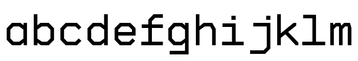 FeatureMono Regular Font LOWERCASE