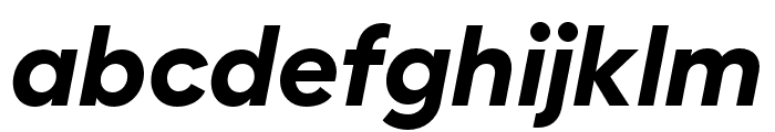 FellixTRIAL BoldItalic Font LOWERCASE