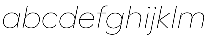 FellixTRIALVF Italics Font LOWERCASE