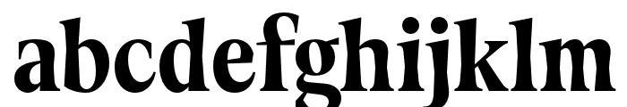 FenulCompressedTRIAL Heavy Font LOWERCASE