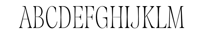 FenulCompressedTRIAL Light Font UPPERCASE