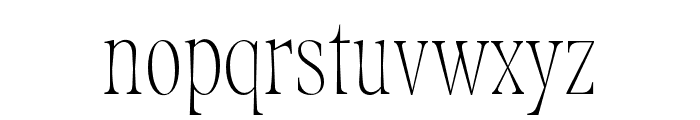 FenulCompressedTRIAL Light Font LOWERCASE