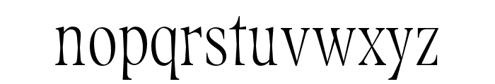 FenulCompressedTRIAL Regular Font LOWERCASE