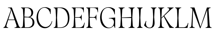 FenulCondensedTRIAL Regular Font UPPERCASE