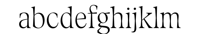 FenulCondensedTRIAL Regular Font LOWERCASE