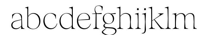 FenulStandardTRIAL Light Font LOWERCASE