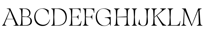 FenulStandardTRIAL Regular Font UPPERCASE