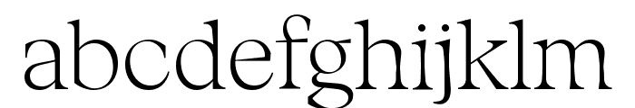 FenulTRIALVF Font LOWERCASE