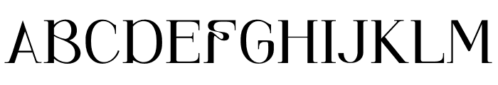 Feodalist Font UPPERCASE