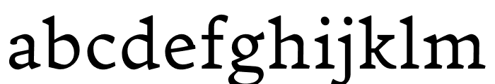 Fern Micro Regular Font LOWERCASE