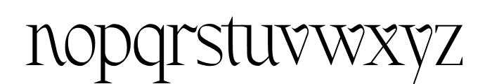 Fernhead Font LOWERCASE