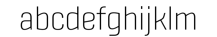 Fester Trial Light Font LOWERCASE