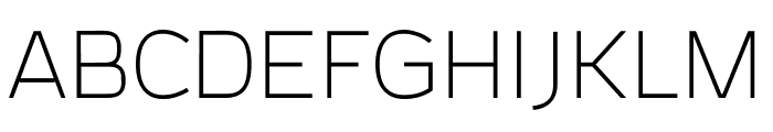 Ff4a Kloe Light  Font UPPERCASE