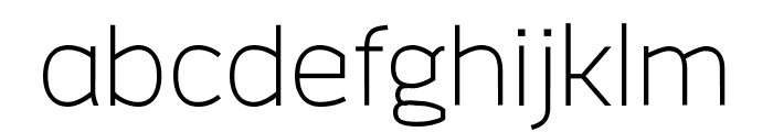 Ff4a Kloe Light  Font LOWERCASE