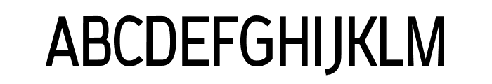 Ff4a Kloecondenced400   Font UPPERCASE