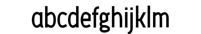 Ff4a Kloecondenced400   Font LOWERCASE