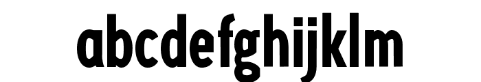 Ff4a Kloecondenced600  Font LOWERCASE