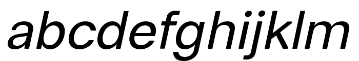 Fh Oscar Pro(11) Font LOWERCASE