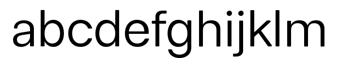 Fh Oscar Pro(14) Font LOWERCASE