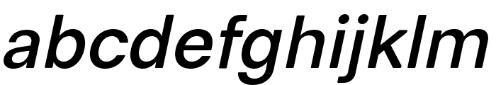 Fh Oscar Pro(15) Font LOWERCASE