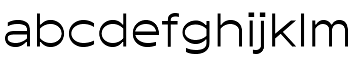 Fifty Regular Font LOWERCASE