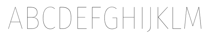 Fira Sans Condensed Eight Font UPPERCASE