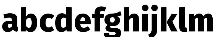 FiraGO Extra Bold Font LOWERCASE