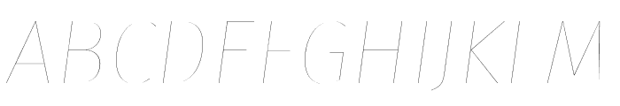 FiraGO Four Italic Font UPPERCASE