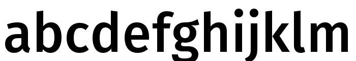 FiraGO Medium Font LOWERCASE