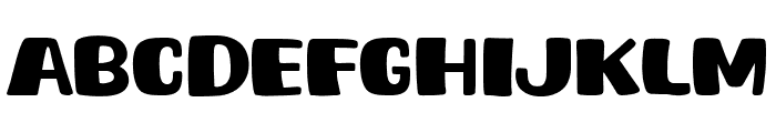 First Draw Font UPPERCASE