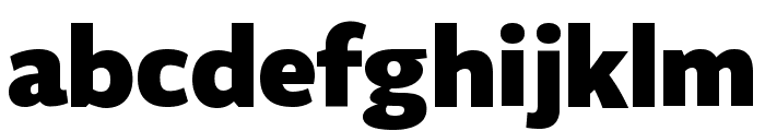 Flinders Black Font LOWERCASE