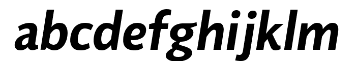 Flinders BoldItalic 1 Font LOWERCASE