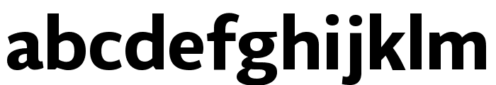 Flinders Bold Font LOWERCASE