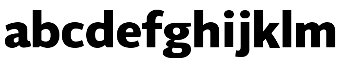 Flinders ExtraBold Font LOWERCASE