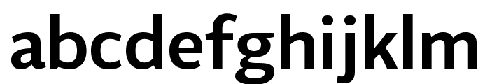 Flinders SemiBold Font LOWERCASE