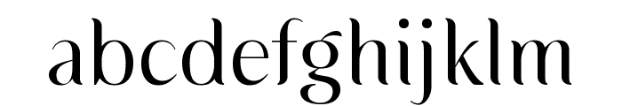 Florania Font LOWERCASE