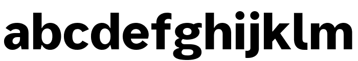 Forme Grotesque Black Pro Font LOWERCASE