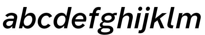 Forme Grotesque Semibold Italic Pro Font LOWERCASE