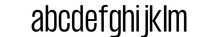 Formula Condensed Light Font LOWERCASE