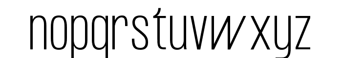 Formula Condensed Ultralight Font LOWERCASE