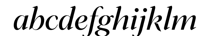 Fortescue Display Italic Pro Font LOWERCASE