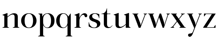 Fortescue Display Regular Pro Font LOWERCASE