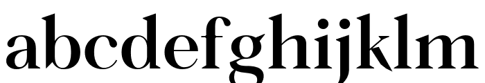 Fortescue Display Semibold Pro Font LOWERCASE