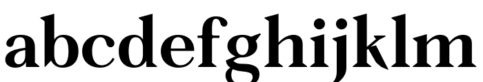 Fortescue Median Bold Pro Font LOWERCASE
