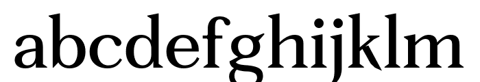 Fortescue Text Regular Pro Font LOWERCASE