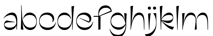 Frivole Regular Font LOWERCASE