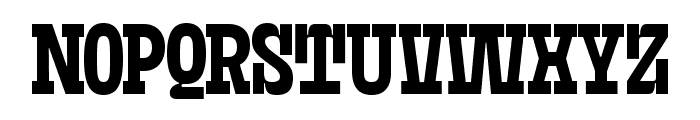 Frust Stonig Font UPPERCASE